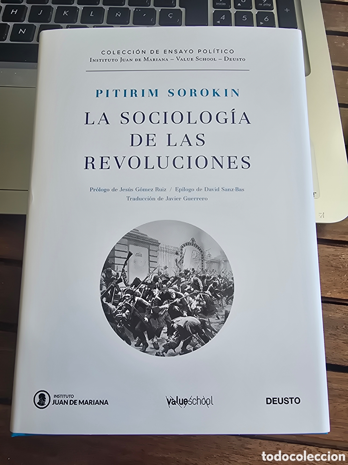 Libros de segunda mano: La sociolog&iacute;a de las revoluciones Pitirim Sorokin Editorial DEUSTO 2026 Sociolog&iacute;a