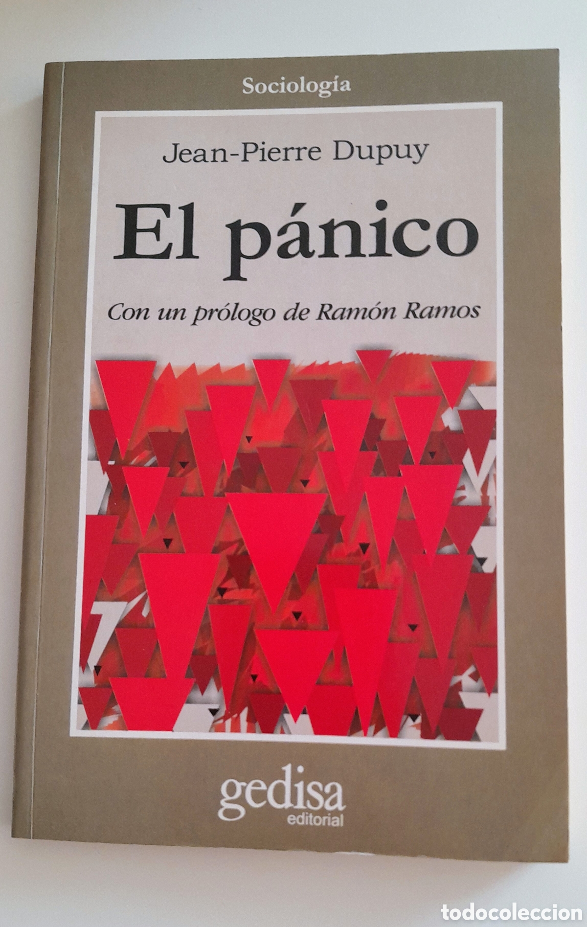 Libros de segunda mano: EL P&Aacute;NICO. JEAN PIERRE DUPUY. GEDISA