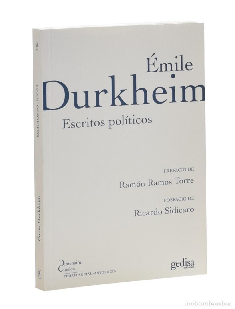 Libros de segunda mano: ESCRITOS POL&Iacute;TICOS - DURKHEIM, Emile