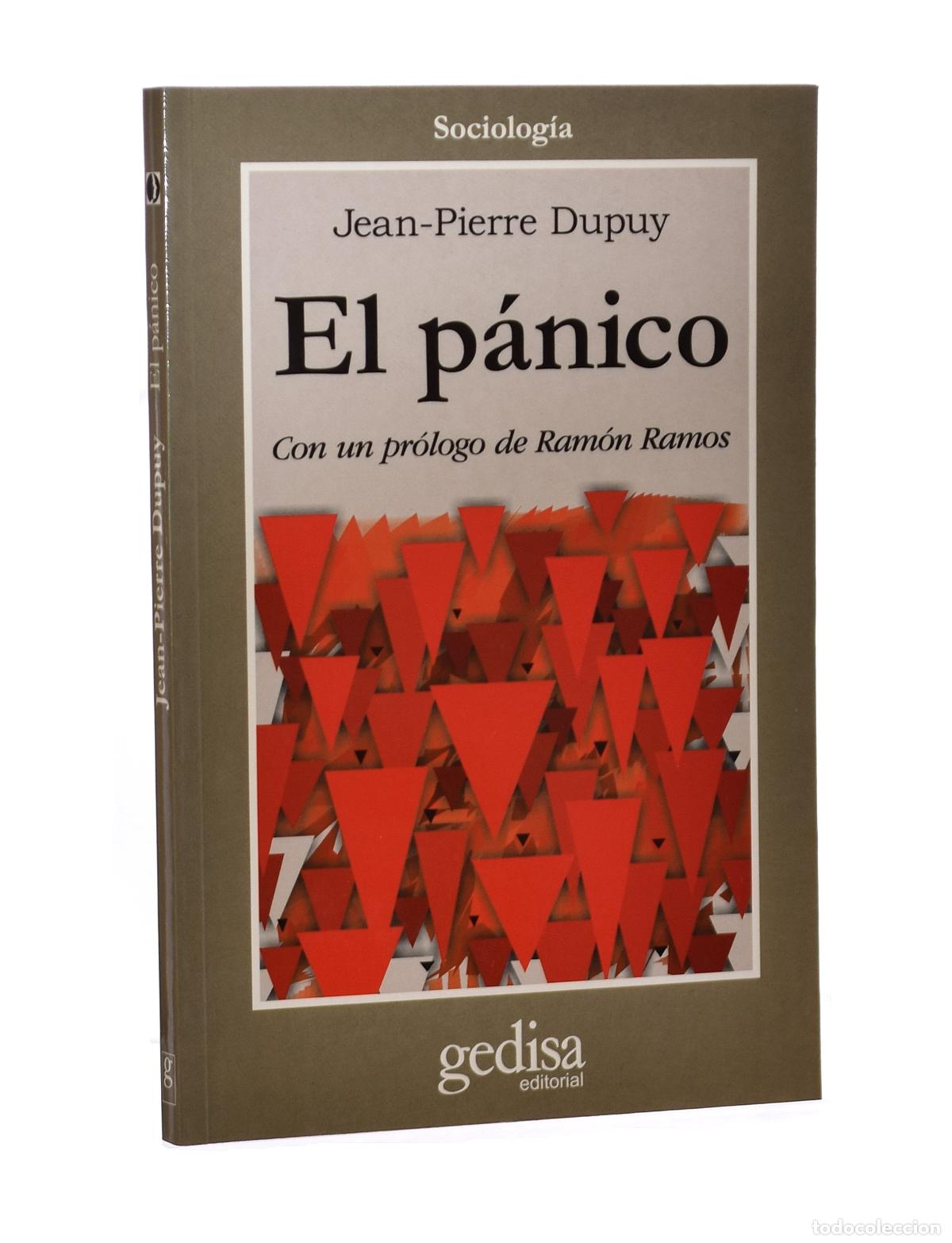 Libros de segunda mano: EL P&Aacute;NICO - DUPUY, Jean-Pierre