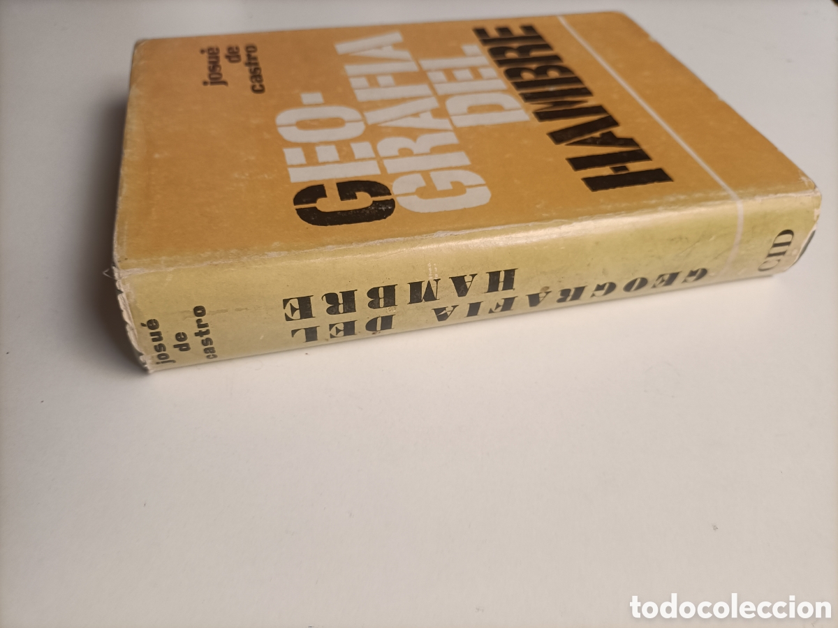 Libros de segunda mano: Geograf&iacute;a del hambre Josu&eacute; de Castro - Foto 3
