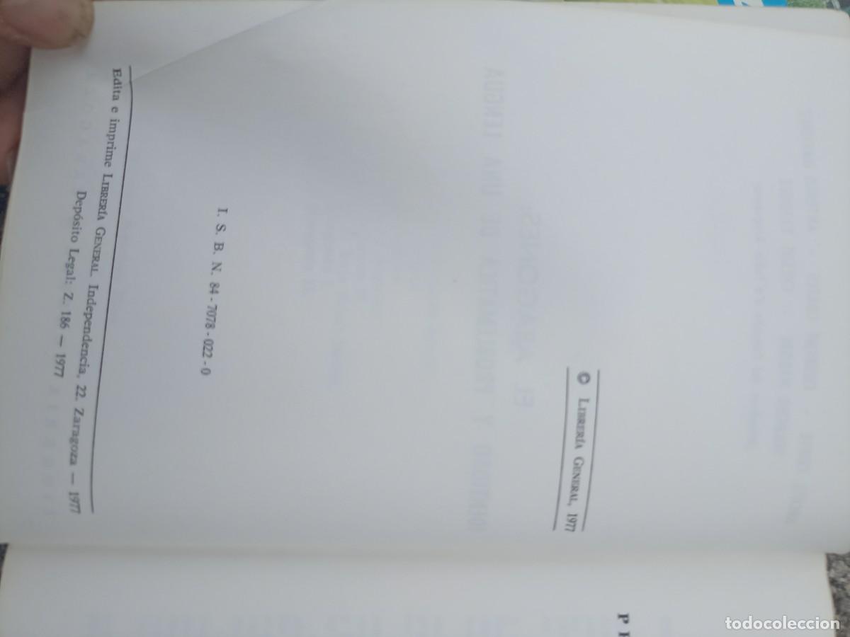 Libros de segunda mano: EL ARAGON&Eacute;S. IDENTIDAD Y PROBLEM&Aacute;TICA DE UNA LENGUA. ARAG&Oacute;N - Foto 2