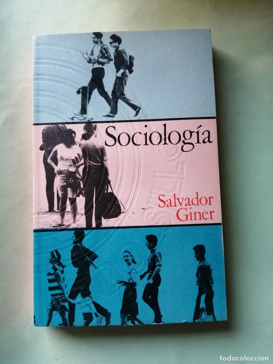 Libros de segunda mano: SOCIOLOGIA (SALVADOR GINER)