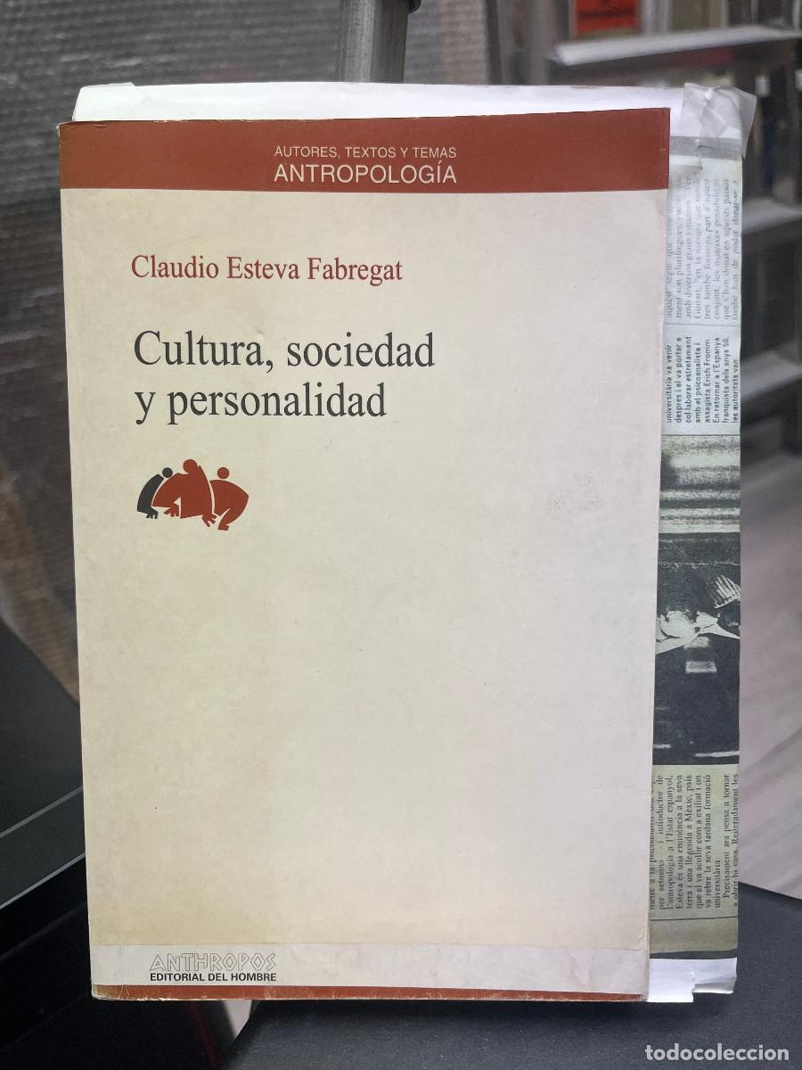 Libros de segunda mano: Cultura, sociedad y personalidad
