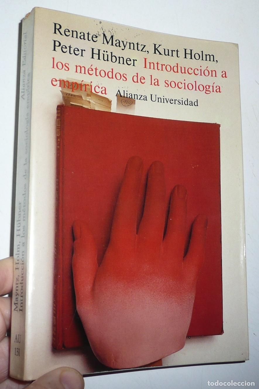 Libros de segunda mano: Introducci&oacute;n a los m&eacute;todos de la sociolog&iacute;a emp&iacute;rica - Renate Mayntz y otros (Alianza, 1993)