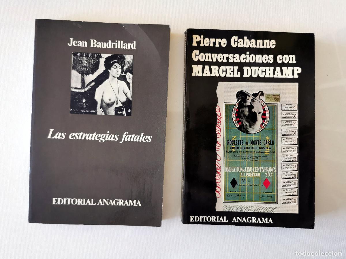Libros de segunda mano: Conversaciones con Marcel Duchamp. Pierre Cabanne +Las estrategias fatales. Jean Baudrillard