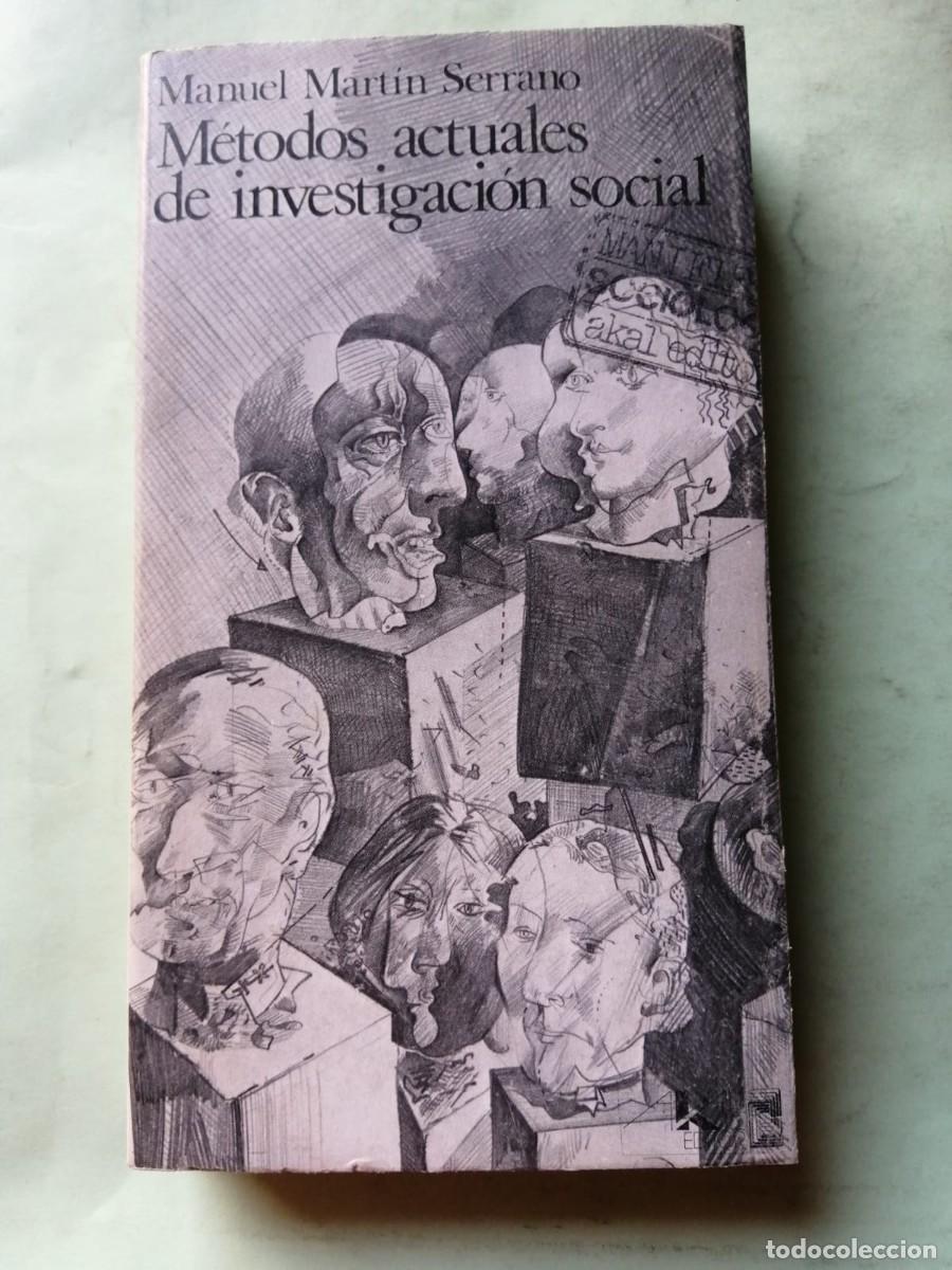 Libros de segunda mano: METODOS ACTUALES DE LA INVESTIGACION SOCIAL (MANUEL MARTIN SERRANO)