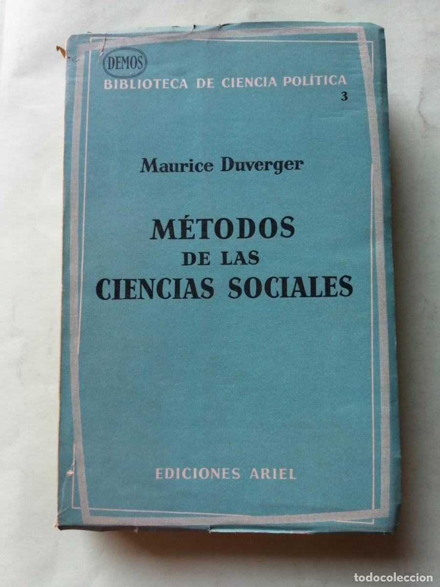 Libros de segunda mano: METODOS DE LAS CIENCIAS SOCIALES (MAURICE DUVERGER)