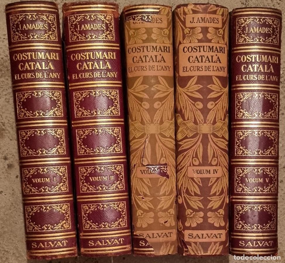 Libros de segunda mano: Costumari Catal&agrave;. El curs de l&rsquo;any - Foto 5