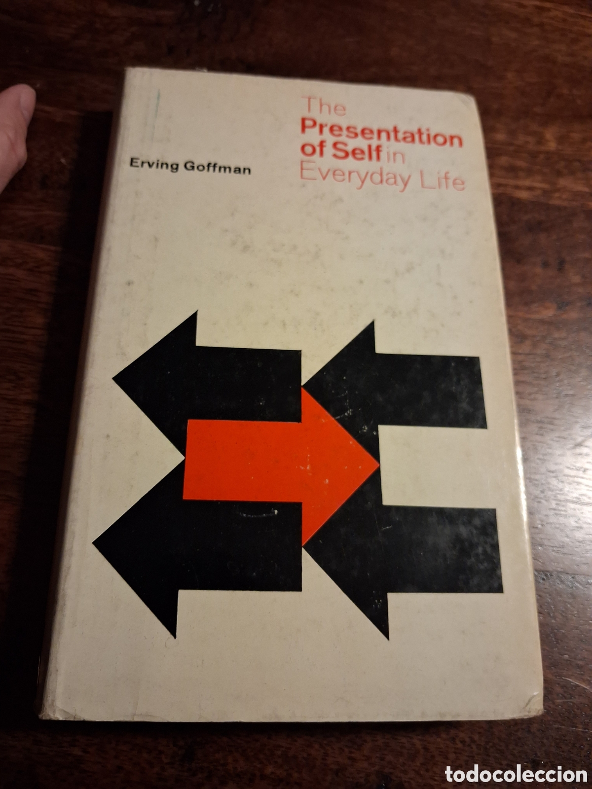 Libros de segunda mano: The Presentation of Self in Everyday Life, Erving Goffman (first edition)