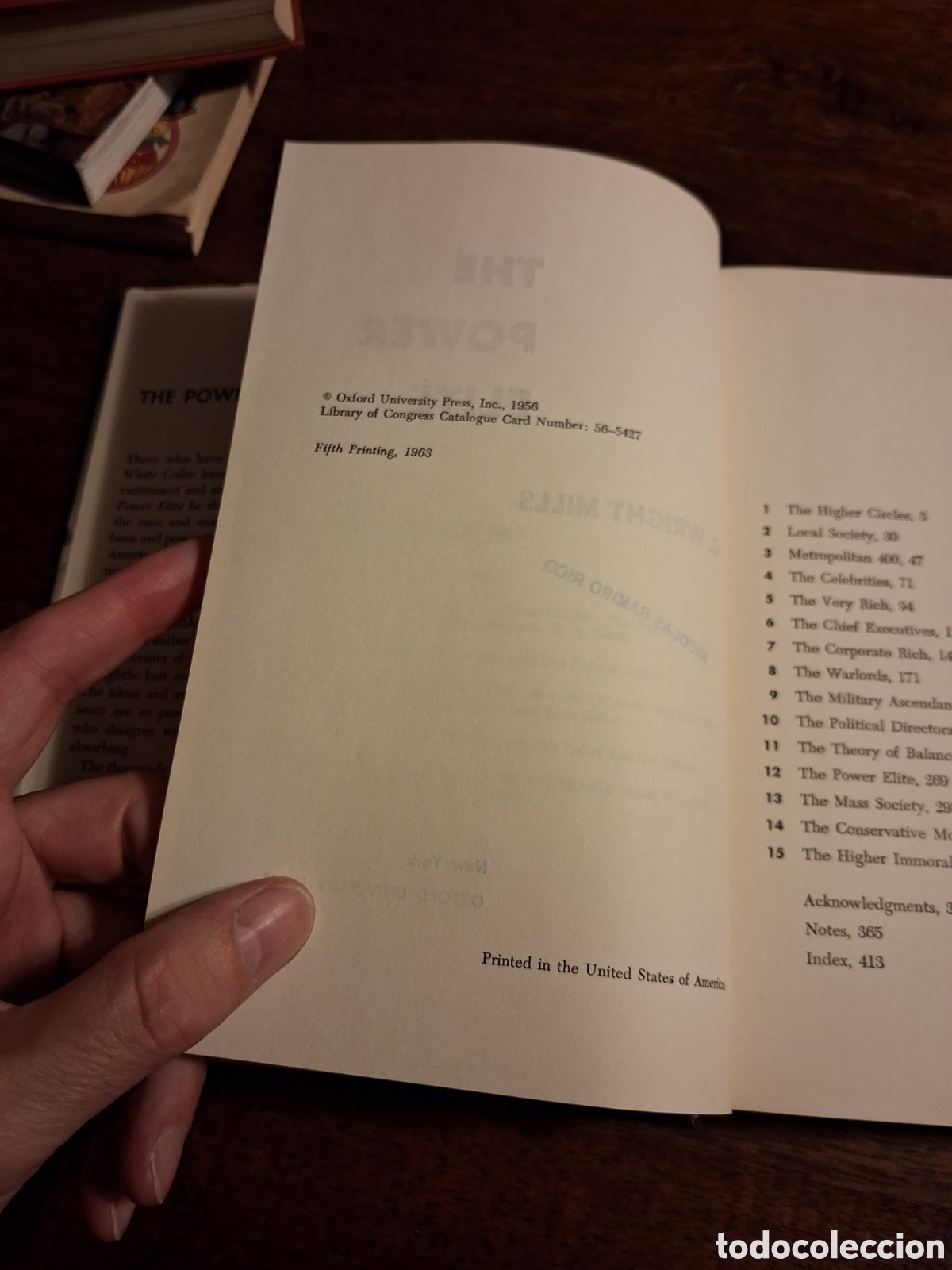 Libros de segunda mano: The Power Elite, C Wright Mills (first edition) - Foto 4