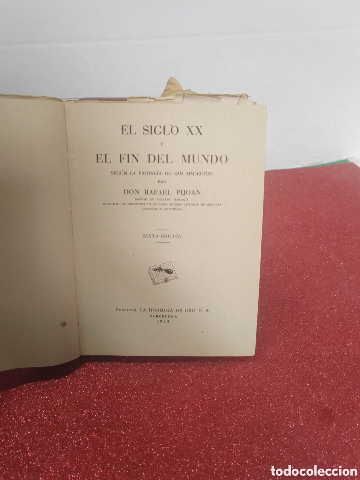 Libros de segunda mano: El siglo xx y el fin del mundo. - Foto 5