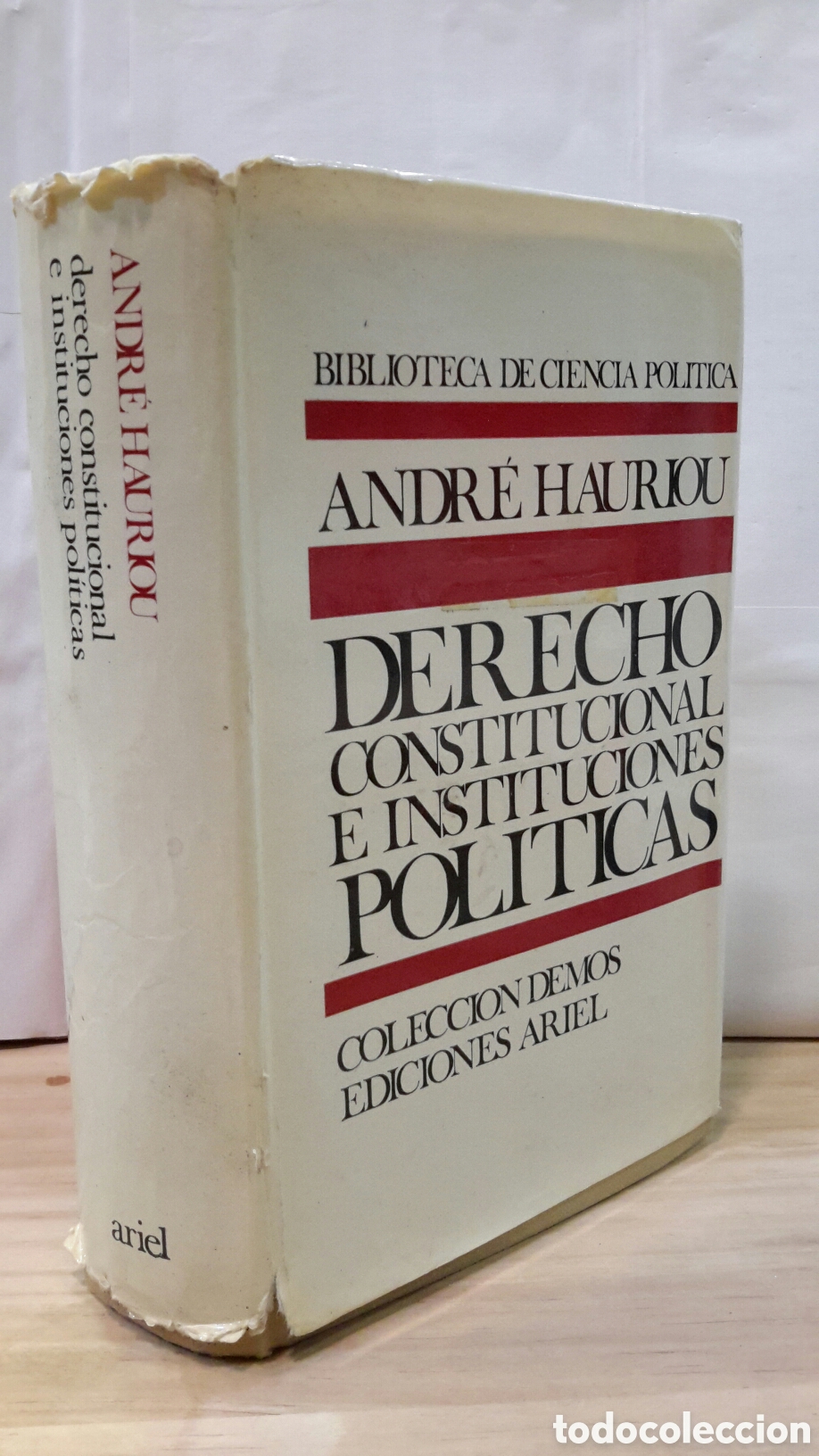 Libros de segunda mano: Andre Hauriou - Derecho constitucional e instituciones politicaa - Foto 1