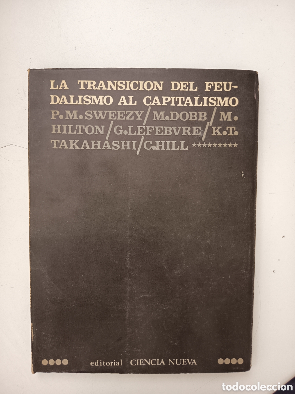 Libros de segunda mano: Del feudalismo al capitalismo