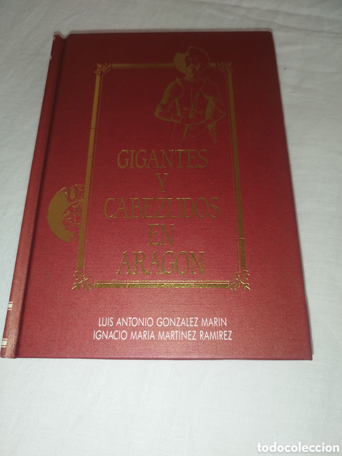 Libros de segunda mano: GIGANTES Y CABEZUDOS EN ARAGON.- GONZALEZ MARIN / MARTINEZ RAMIREZ. IBERCAJA 1990 1&ordf; ED. ILUSTRADO