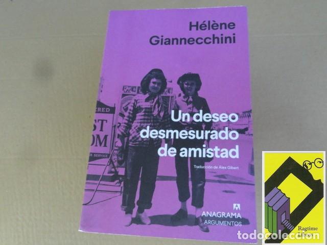 Libros de segunda mano: GIANNECCHINI, Helene: Un deseo desmesurado de amistad (Trad:Alex Gibert)