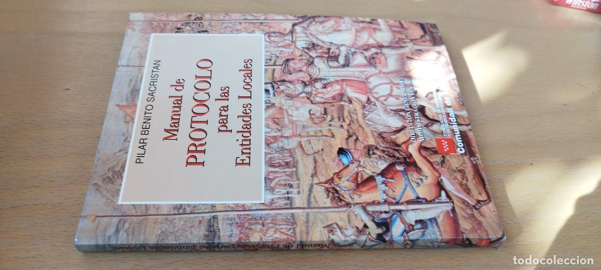 Libros de segunda mano: MANUAL DE PROTOCOLO PARA LAS ENTIDADES LOCALES / PILAR BENITO SACRISTAN / KARA 19