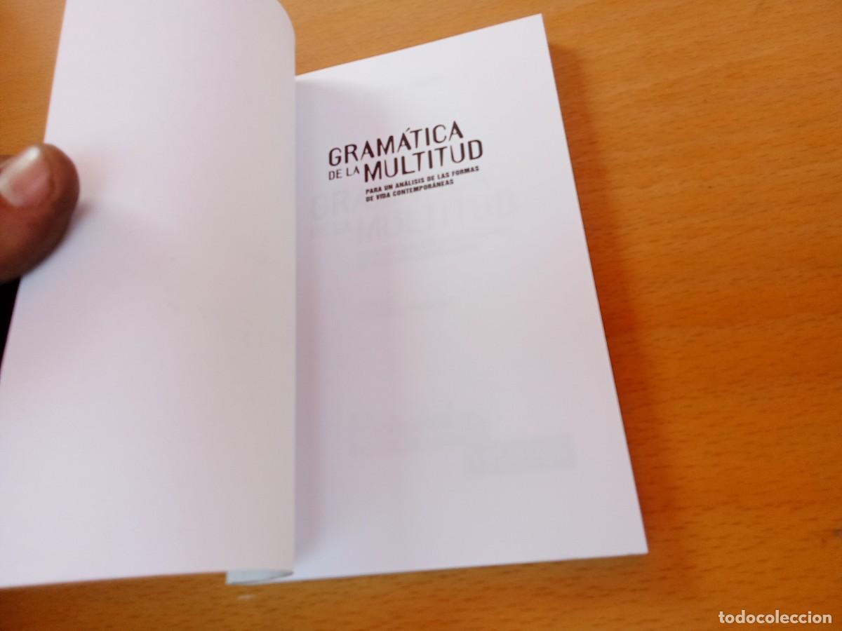 Libros de segunda mano: GRAMATICA DE LA MULTITUD / PAOLO VIRNO / KARA 27 / COLIHUE - Foto 4