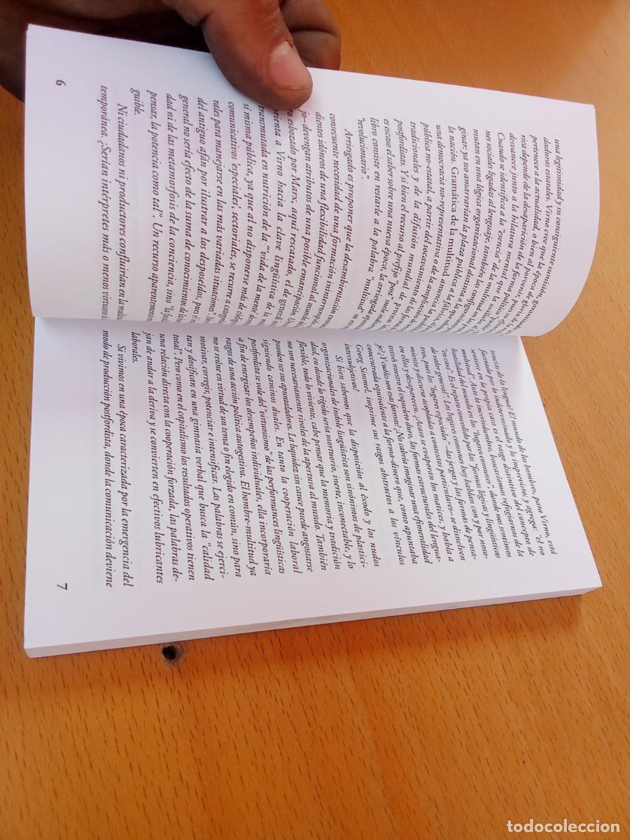 Libros de segunda mano: GRAMATICA DE LA MULTITUD / PAOLO VIRNO / KARA 27 / COLIHUE - Foto 7