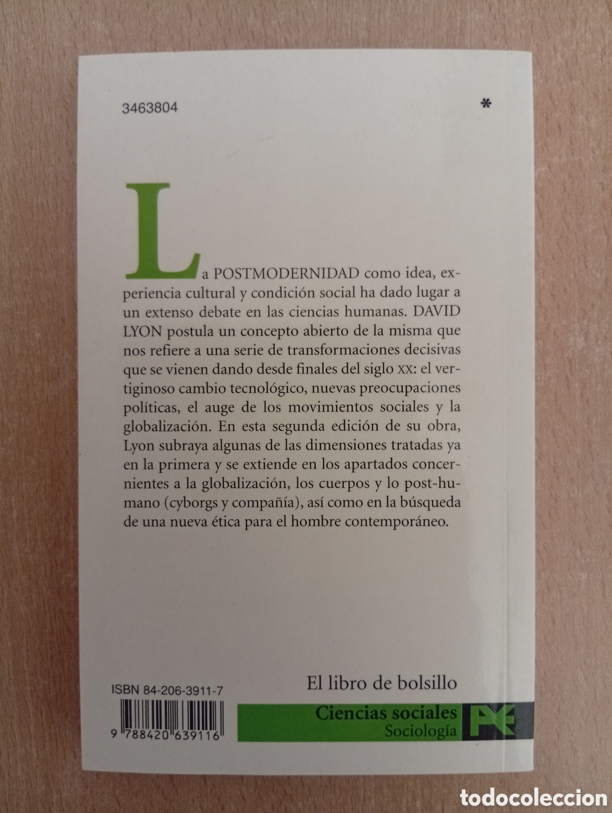 Libros de segunda mano: POSTMODERNIDAD. David Lyon - Foto 2