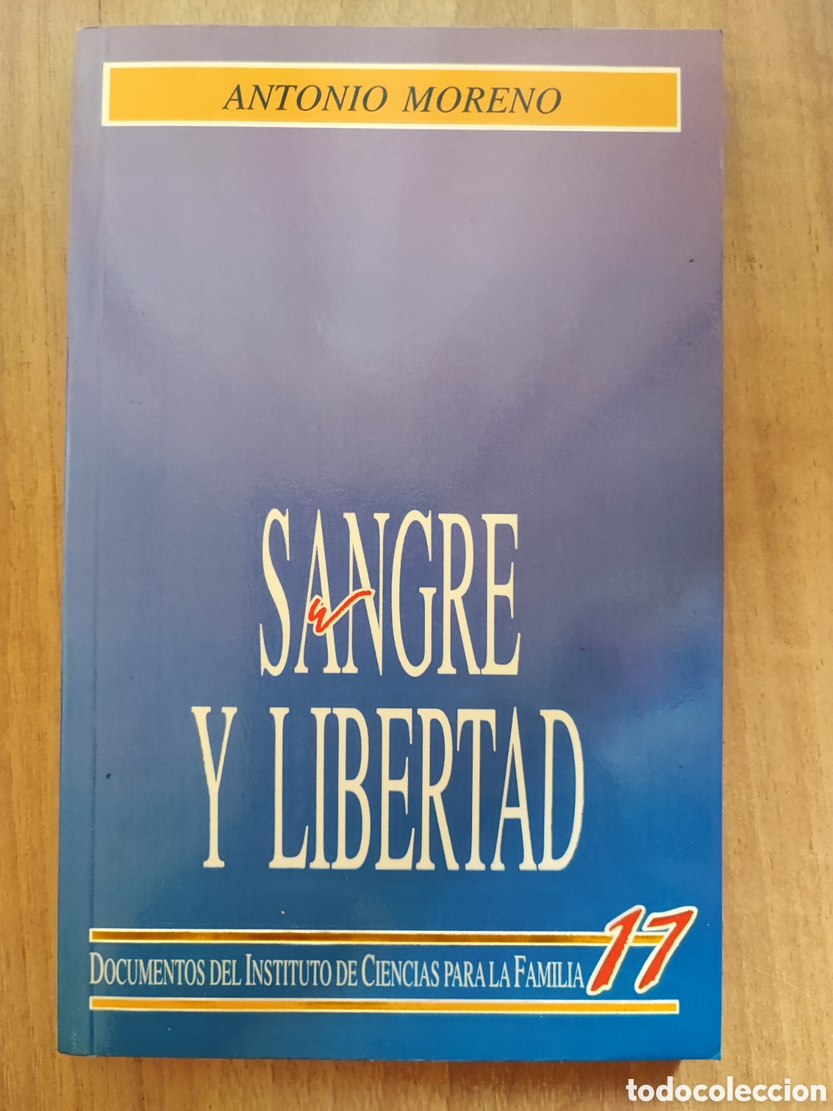 Libros de segunda mano: SANGRE Y LIBERTAD. ANTONIO MORENO - Foto 1