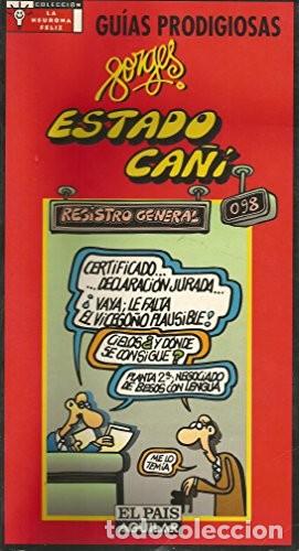 Libros de segunda mano: Estado Ca&ntilde;&iacute; - Forges - Editorial Aguilar - La Neurona Feliz