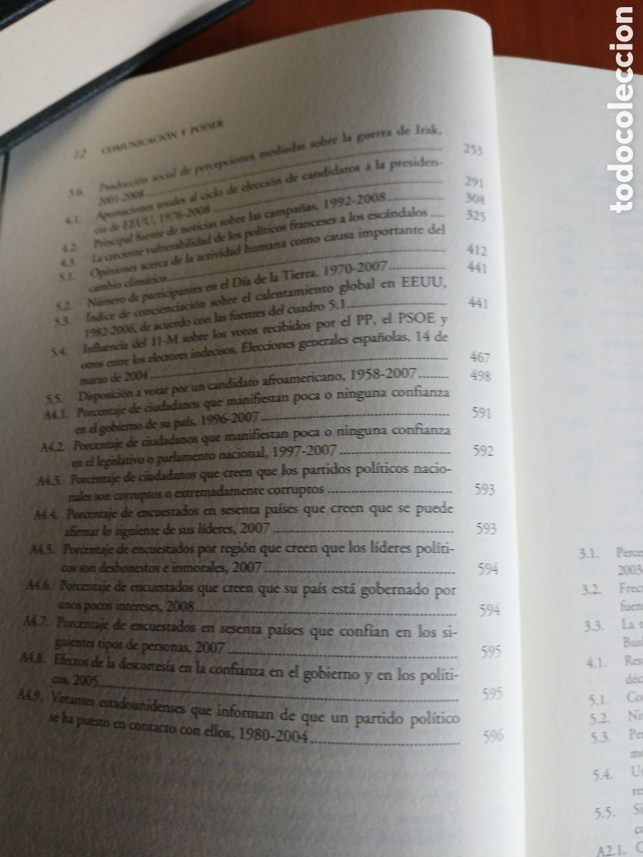 Libros de segunda mano: Comunicaci&oacute;n y poder. Manuel Castells. - Foto 7