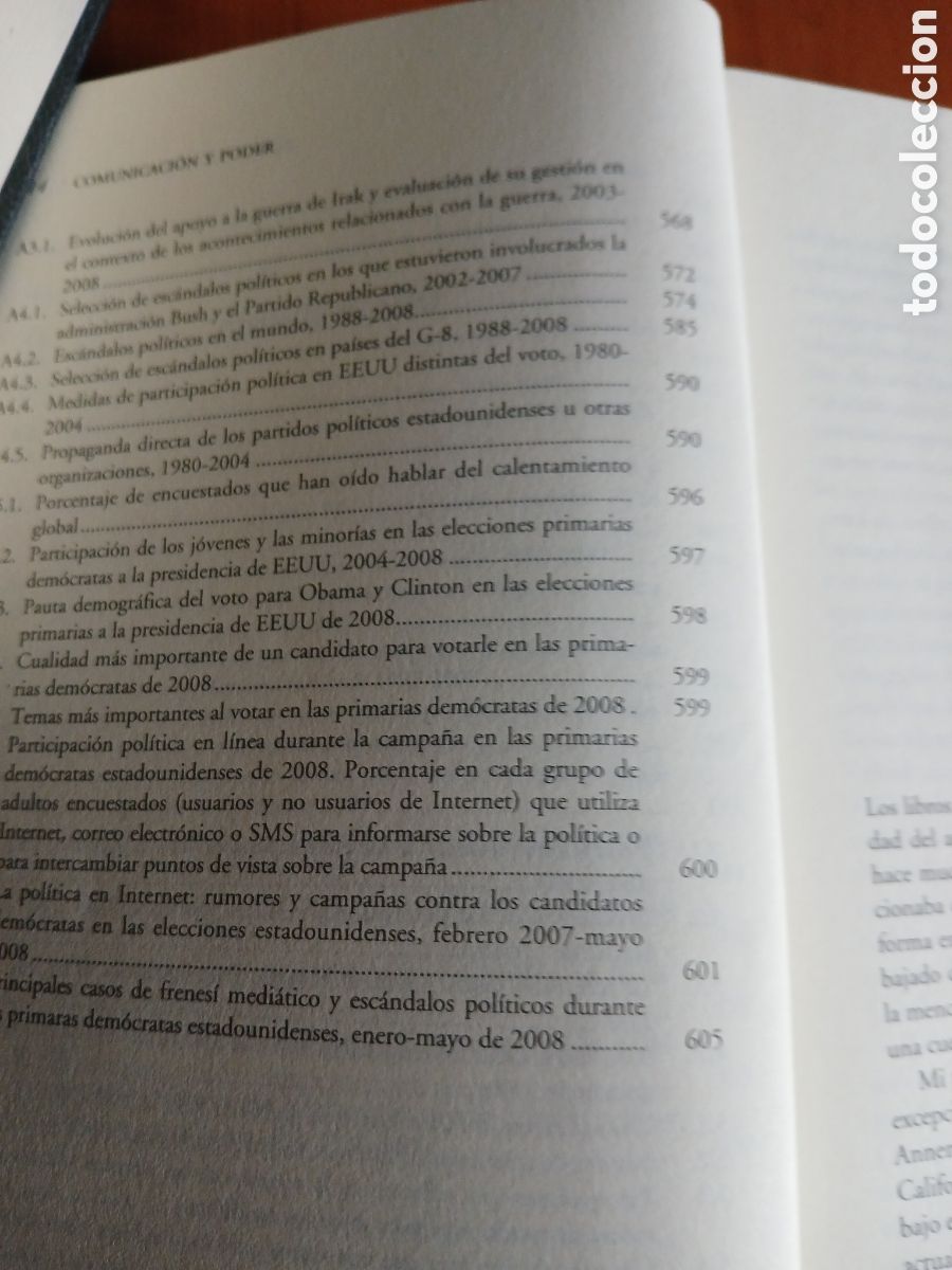 Libros de segunda mano: Comunicaci&oacute;n y poder. Manuel Castells. - Foto 9