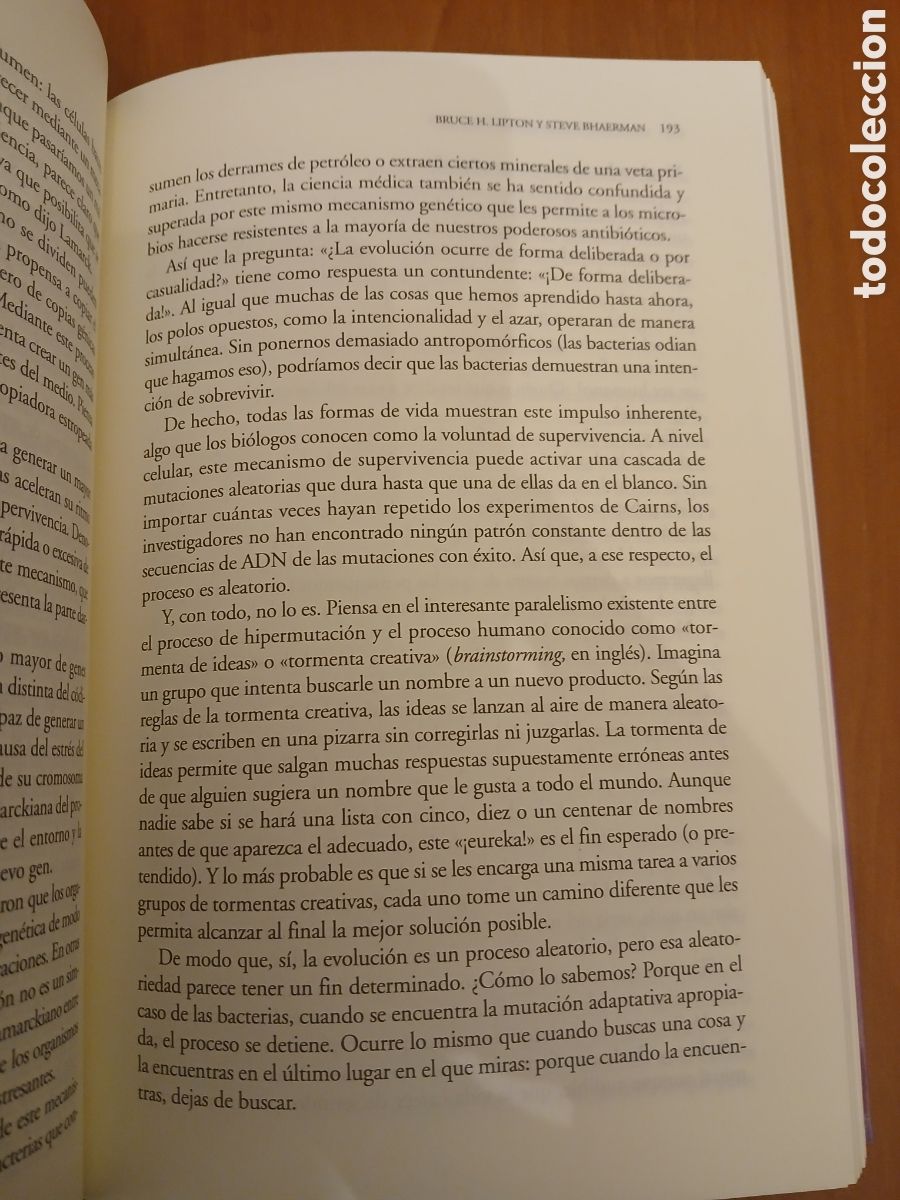 Libros de segunda mano: La Biolog&iacute;a de la Transformaci&oacute;n. Dr. Bruce H. Lipton, Steve Bhaerman. - Foto 11