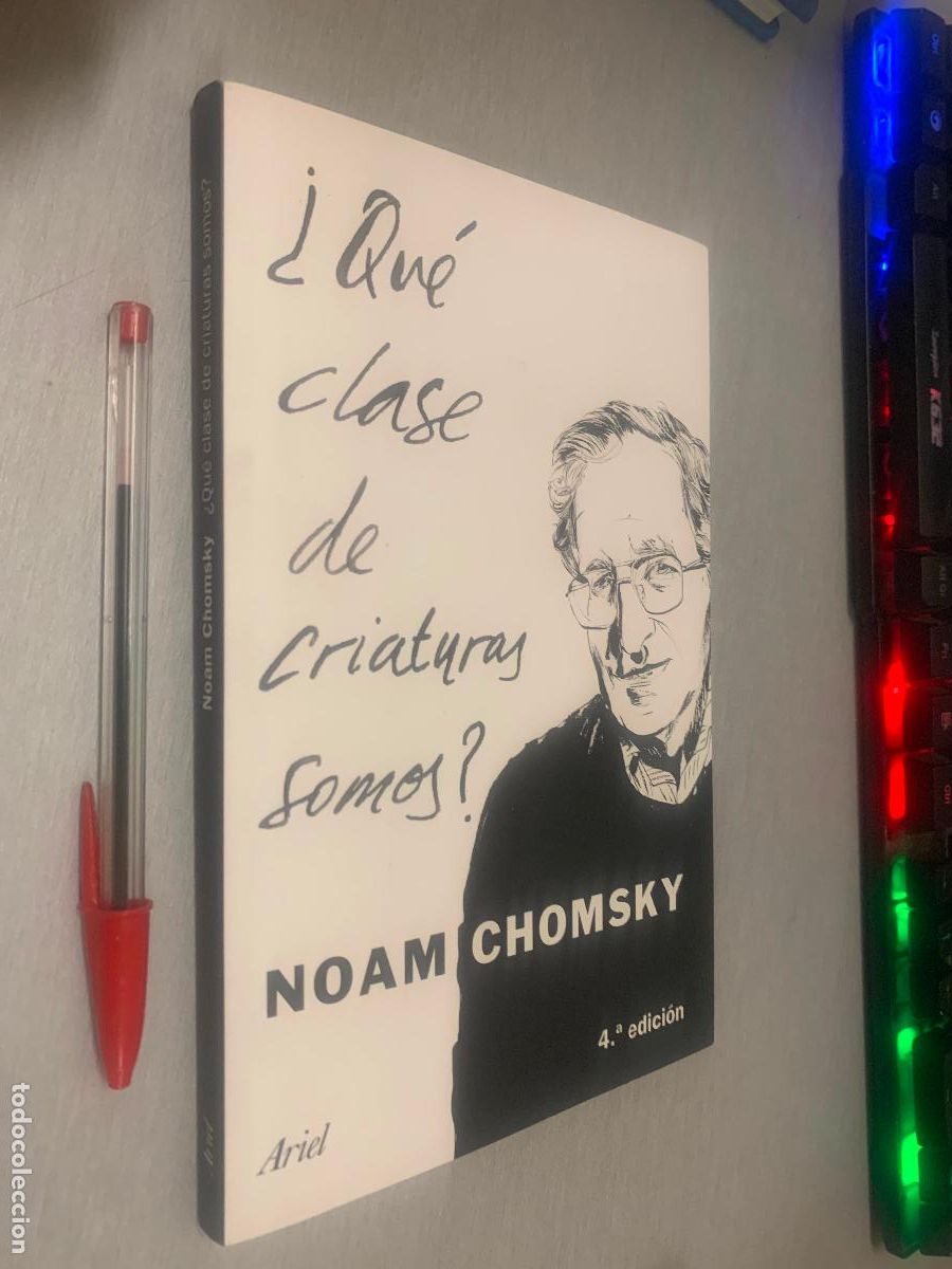 Libros de segunda mano: &iquest;QU&Eacute; CLASE DE CRIATURAS SOMOS? / NOAM CHOMSKY / ARIEL 2020