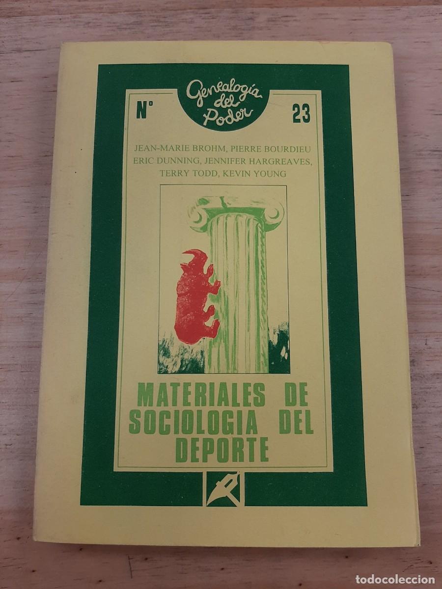 Libros de segunda mano: Materiales de sociolog&iacute;a del deporte - Jos&eacute; Ignacio Barbero - Las Ediciones de La Piqueta, 1993