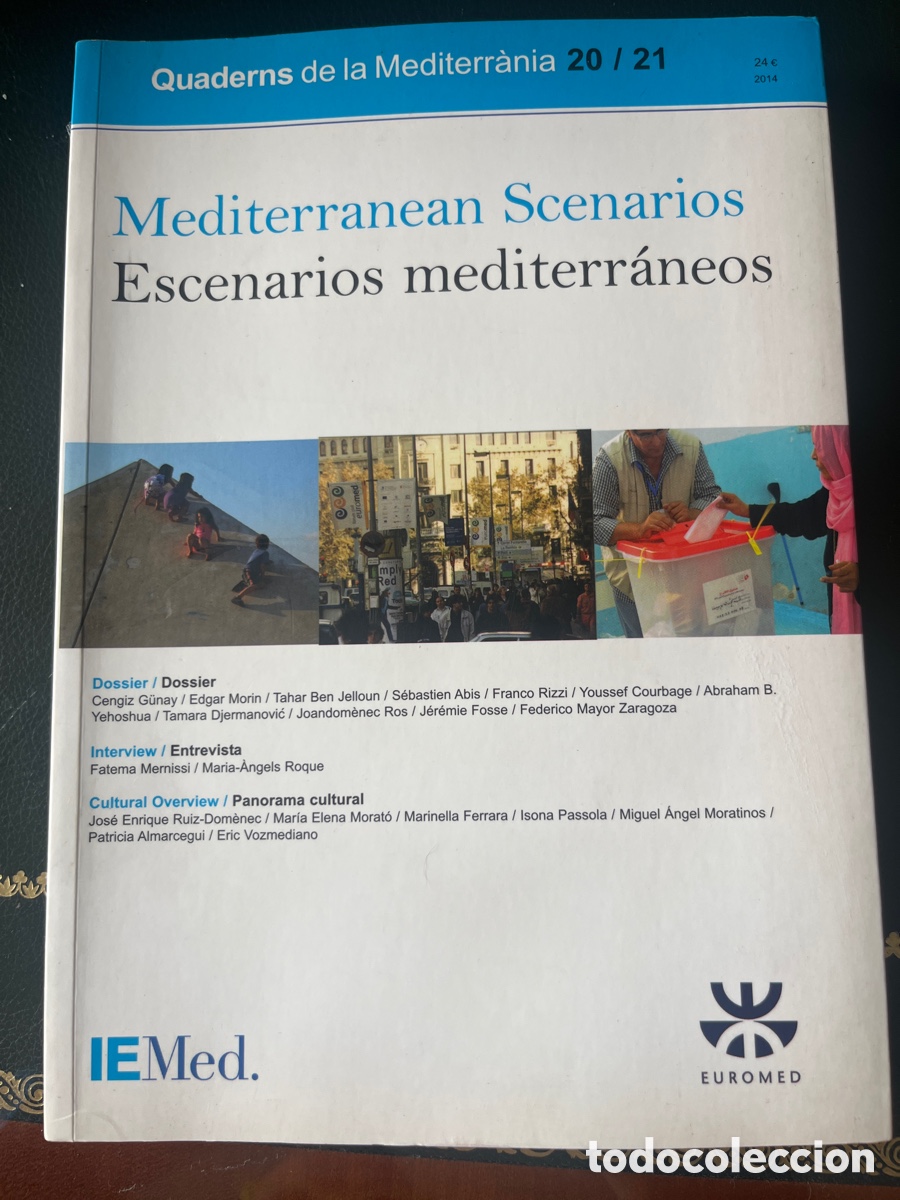 Libros de segunda mano: QUADERNS MEDITERRANIA 20/21 (ESCENARIOS MEDITERRANEOS) AA.VV.