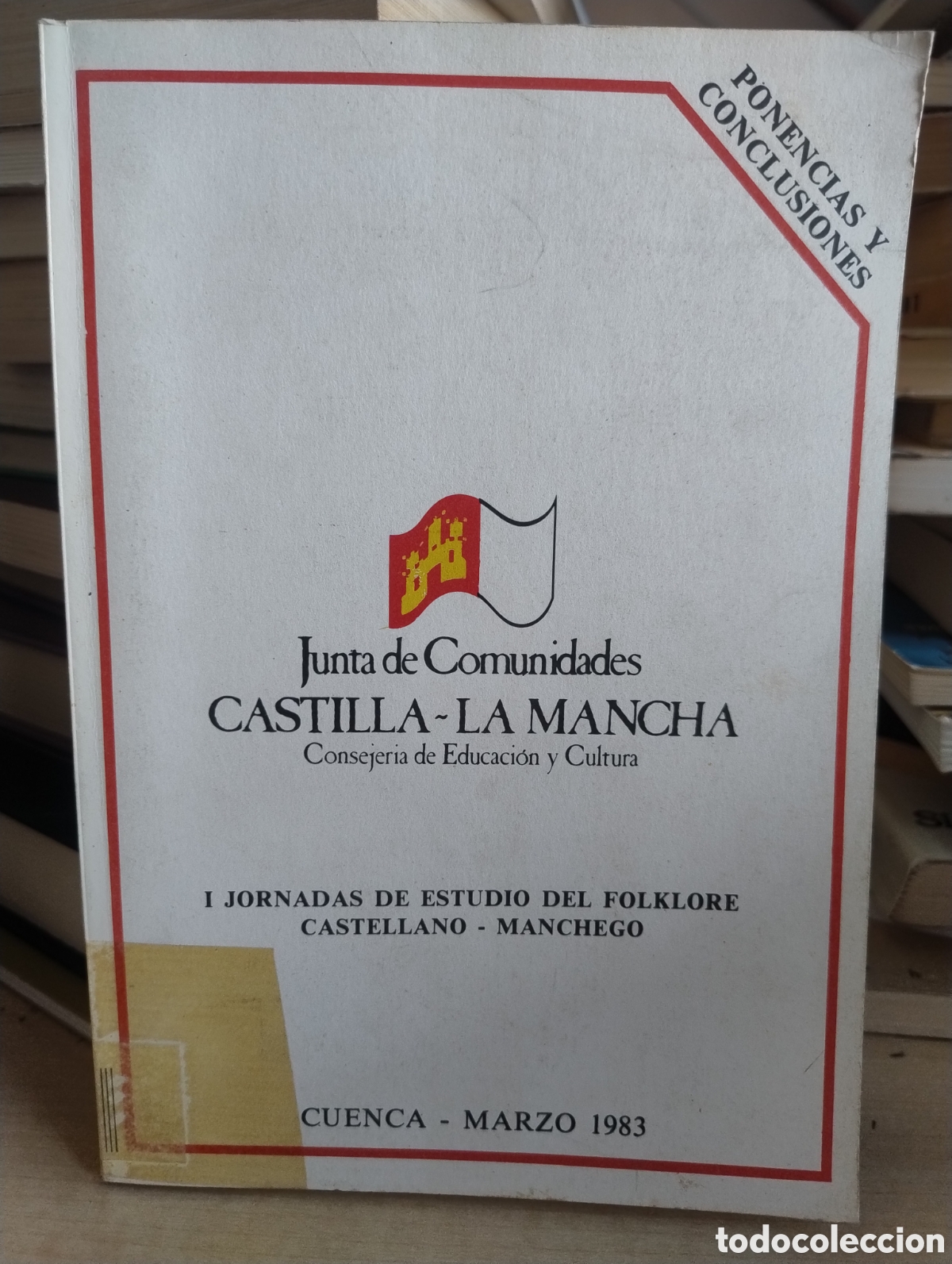 Libros de segunda mano: I Jornadas de estudio del folklore castellano-manchego