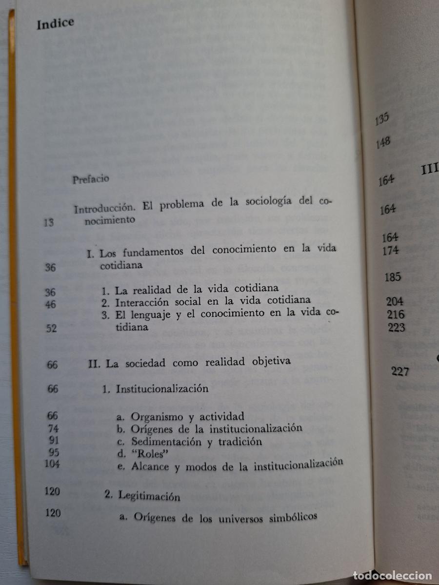 Libros de segunda mano: La construcci&oacute;n social de la realidad - Berger, Peter; Luckmann, Thomas - Foto 3