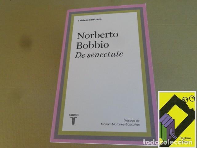 Libros de segunda mano: BOBBIO, Norberto: De senectute (Trad:Esther Ben&iacute;tez.Pr&oacute;logo:Mariam M.Bascu&ntilde;&aacute;n)