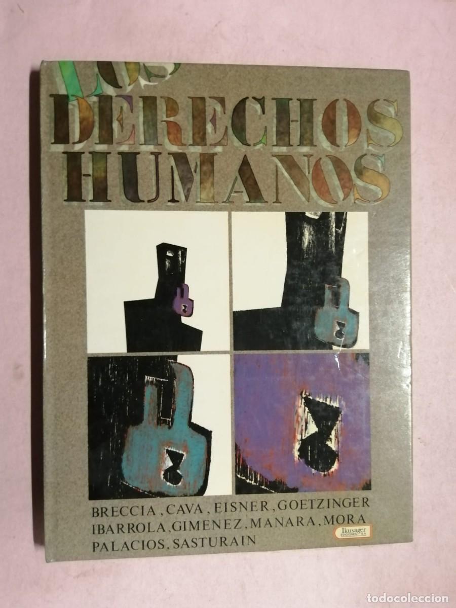 Libros de segunda mano: LOS DERECHOS HUMANOS (BRECCIA - MANARA - EISNER - CAVA -...) - Foto 1