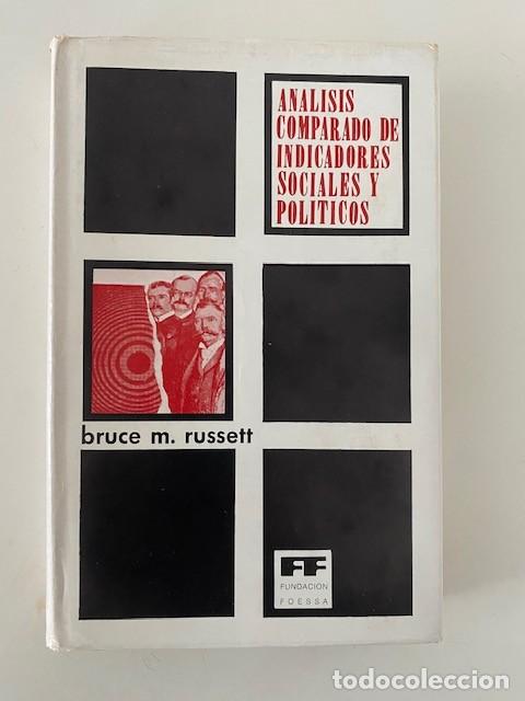 Libros de segunda mano: An&aacute;lisis comparado de indicadores sociales y pol&iacute;ticos. Bruce M. Russett. FF