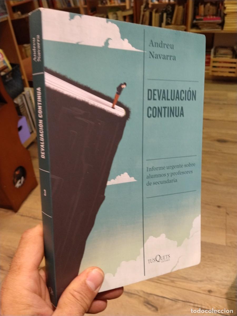 Libros de segunda mano: Andreu Navarra. Devaluaci&oacute;n continua