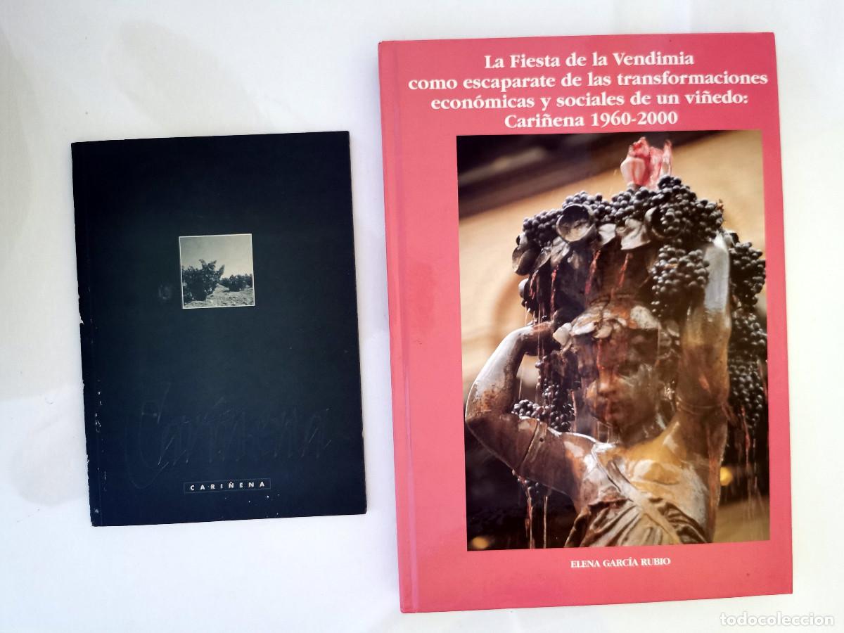 Libros de segunda mano: Fiesta de la Vendimia como escaparate: Cari&ntilde;ena 1960-2000. Elena Garc&iacute;a Rubio -Tapa dura + Folleto