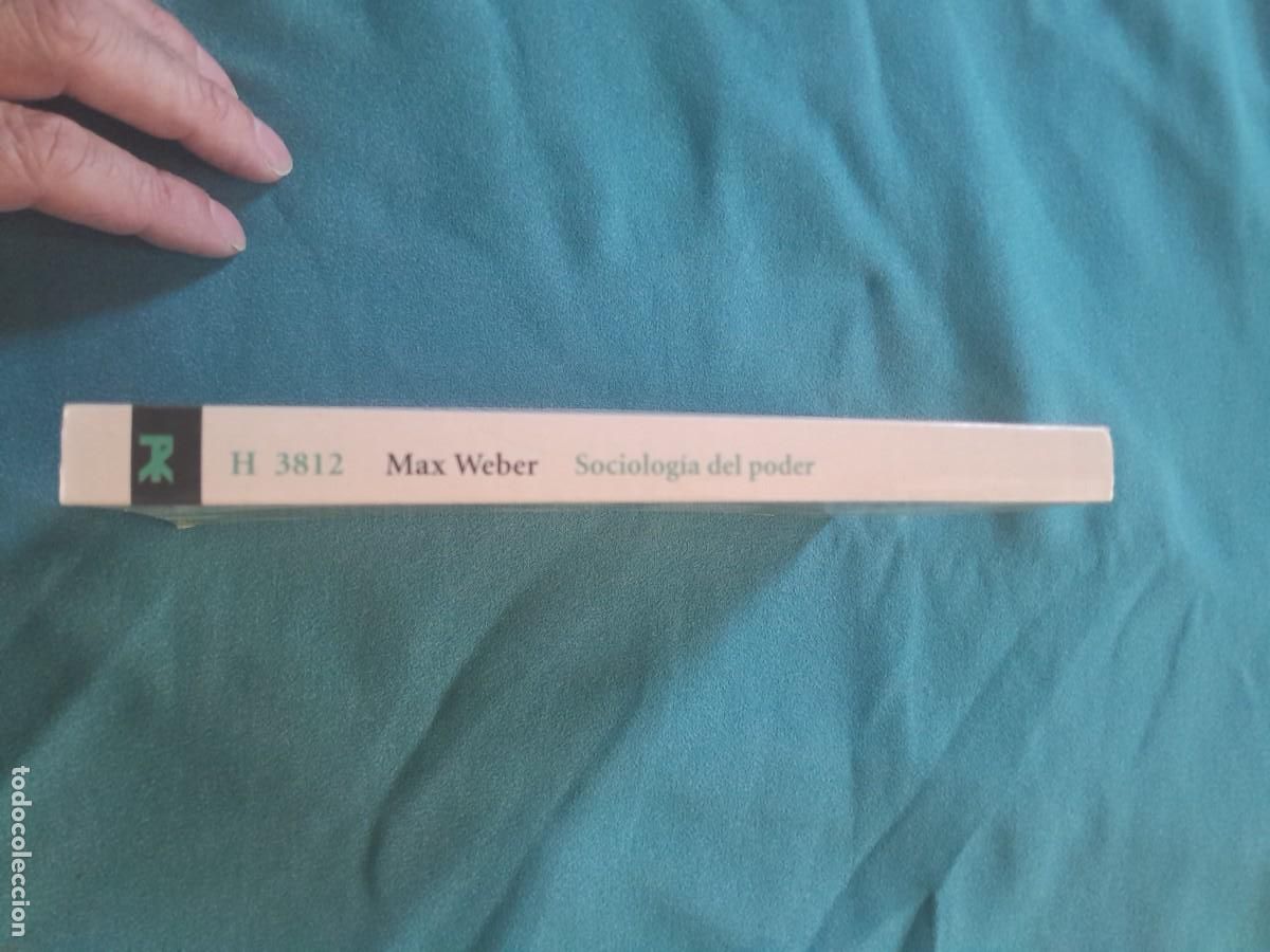 Libros de segunda mano: SOCIOLOGIA DEL PODER. MAX WEBER. ALIANZA 2007 - Foto 2