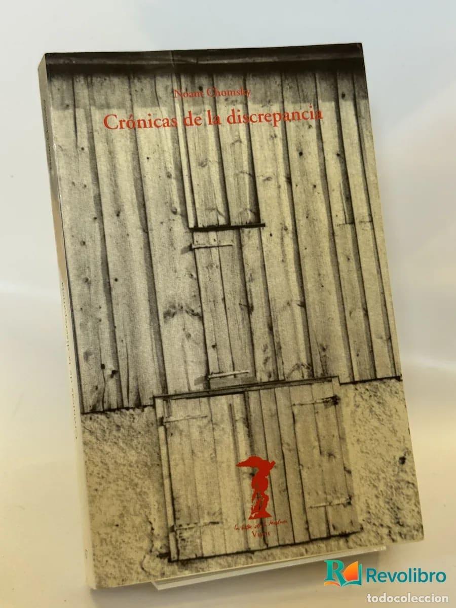 Libros de segunda mano: Cr&oacute;nicas de la discrepancia - Noam Chomsky - Foto 1