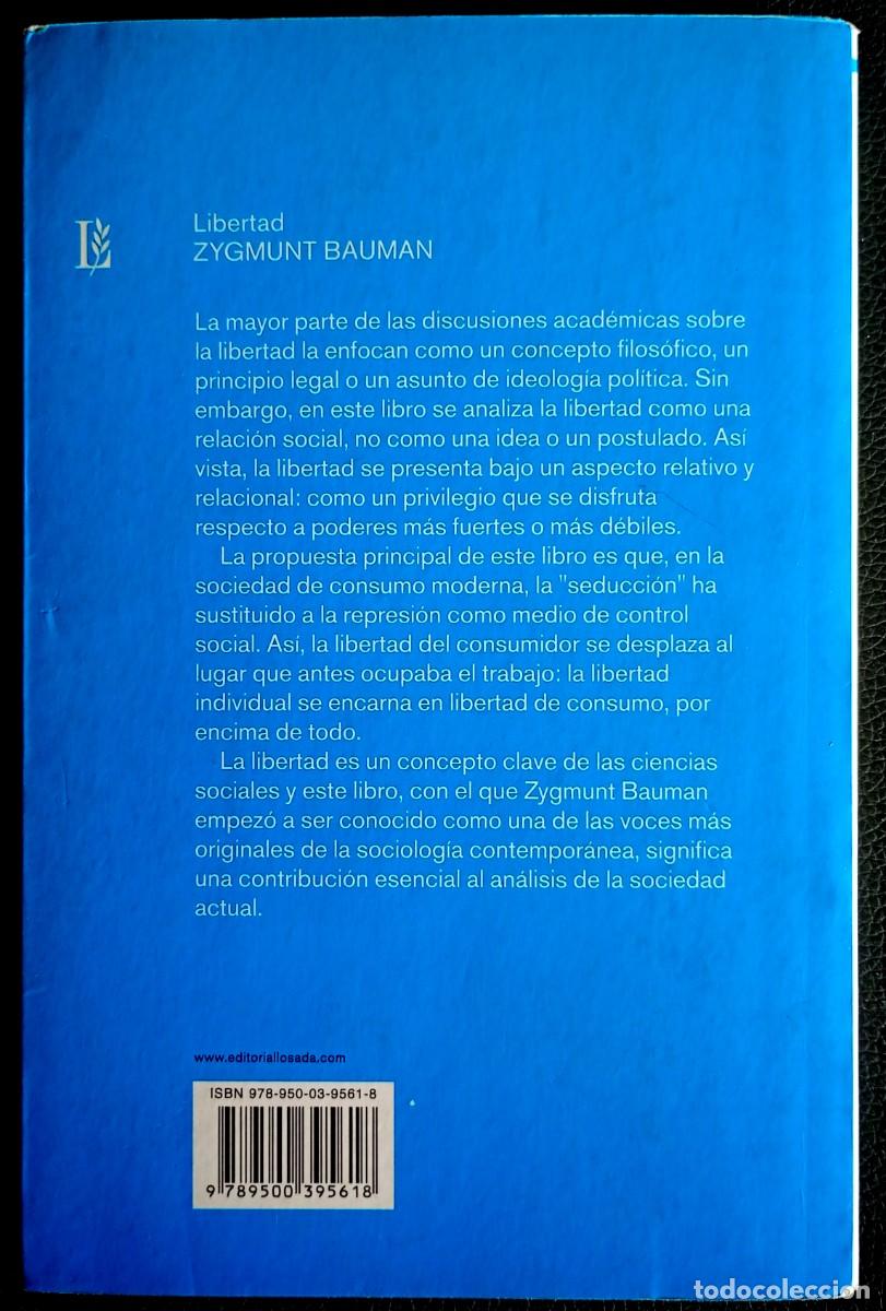 Libros de segunda mano: Zygmunt Bauman . Libertad - Foto 2