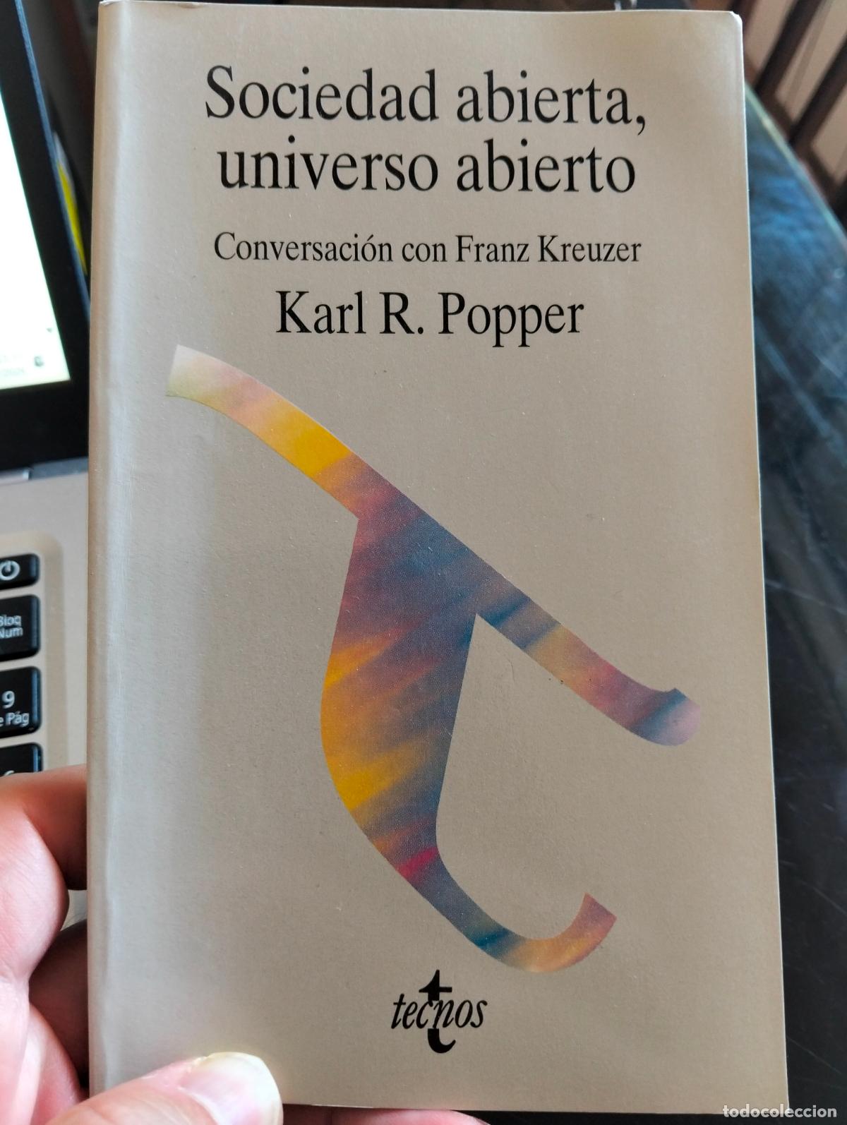 Libros de segunda mano: Ensayo. Sociedad Abierta, Universo Abierto, Karl Popper, ed. Tecnos, 1992. VISITA MI CATALOGO L55