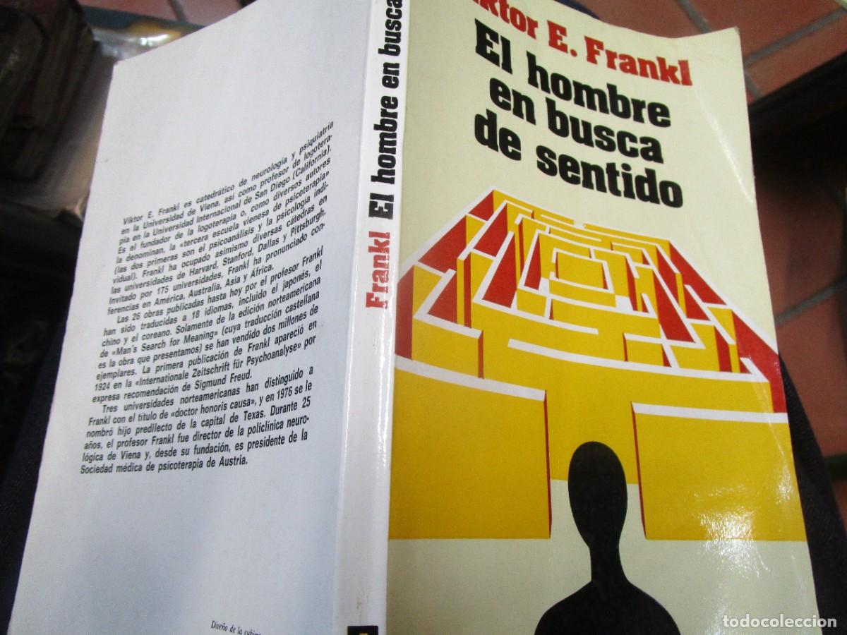 Second hand books: EL HOMBRE EN BUSCA DE SENTIDO - VIKTOR E. FRANKL - EDI HERDER 9&ordf; 1988 128PP 22CM.