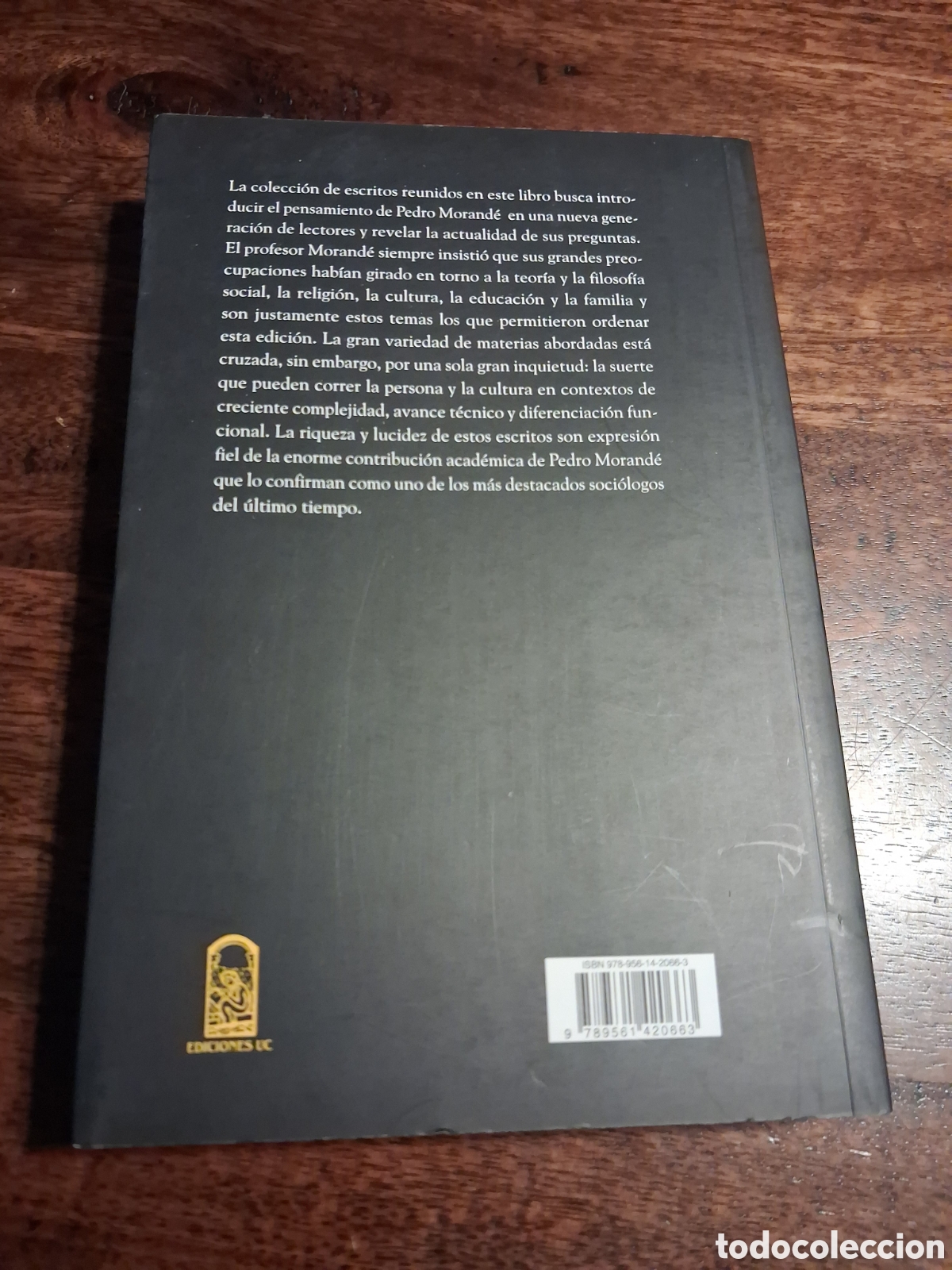 Libros de segunda mano: Textos sociol&oacute;gicos escogidos. Pedro Morand&eacute; - Foto 2