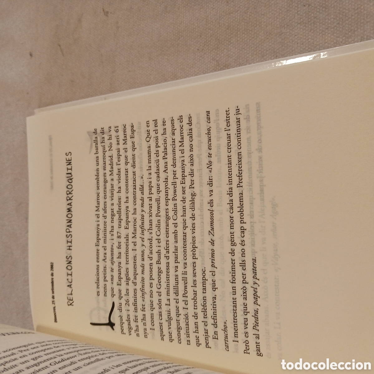 Libros de segunda mano: Wu&egrave; t anava a dir? De Andreu Buenafuente - Foto 10