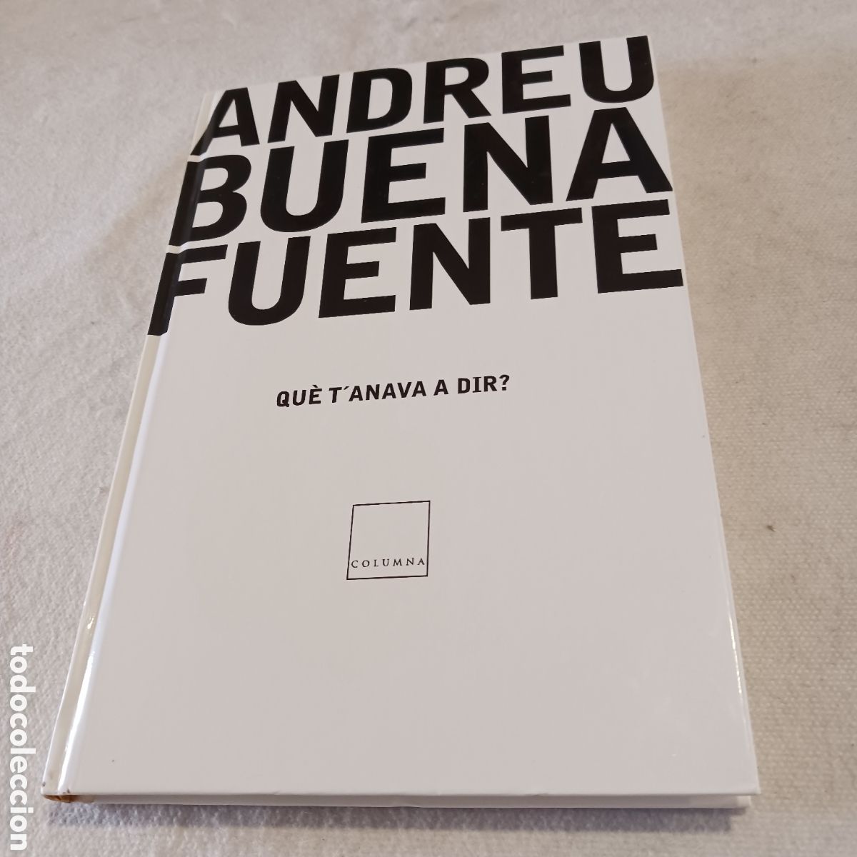 Libros de segunda mano: Wu&egrave; t' anava a dir? De Andreu Buenafuente