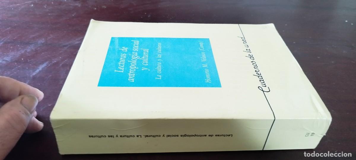 Libros de segunda mano: LECTURAS DE ANTROPOLOGIA SOCIAL Y CULTURAL / HONORIO M.VELASCO / Z106