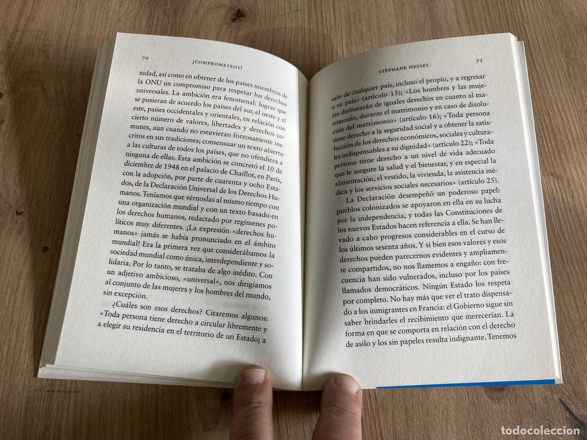 Libros de segunda mano: Comprometeos! St&eacute;phane Hessel - Foto 6