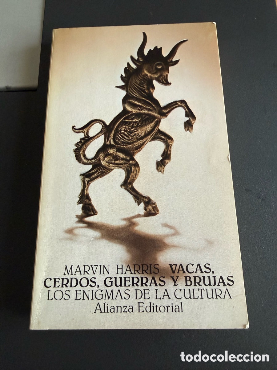 Libros de segunda mano: Marvin Harris - Vacas, cerdos, guerras y brujas. Los enigmas de la cultura (Alianza, 1984)
